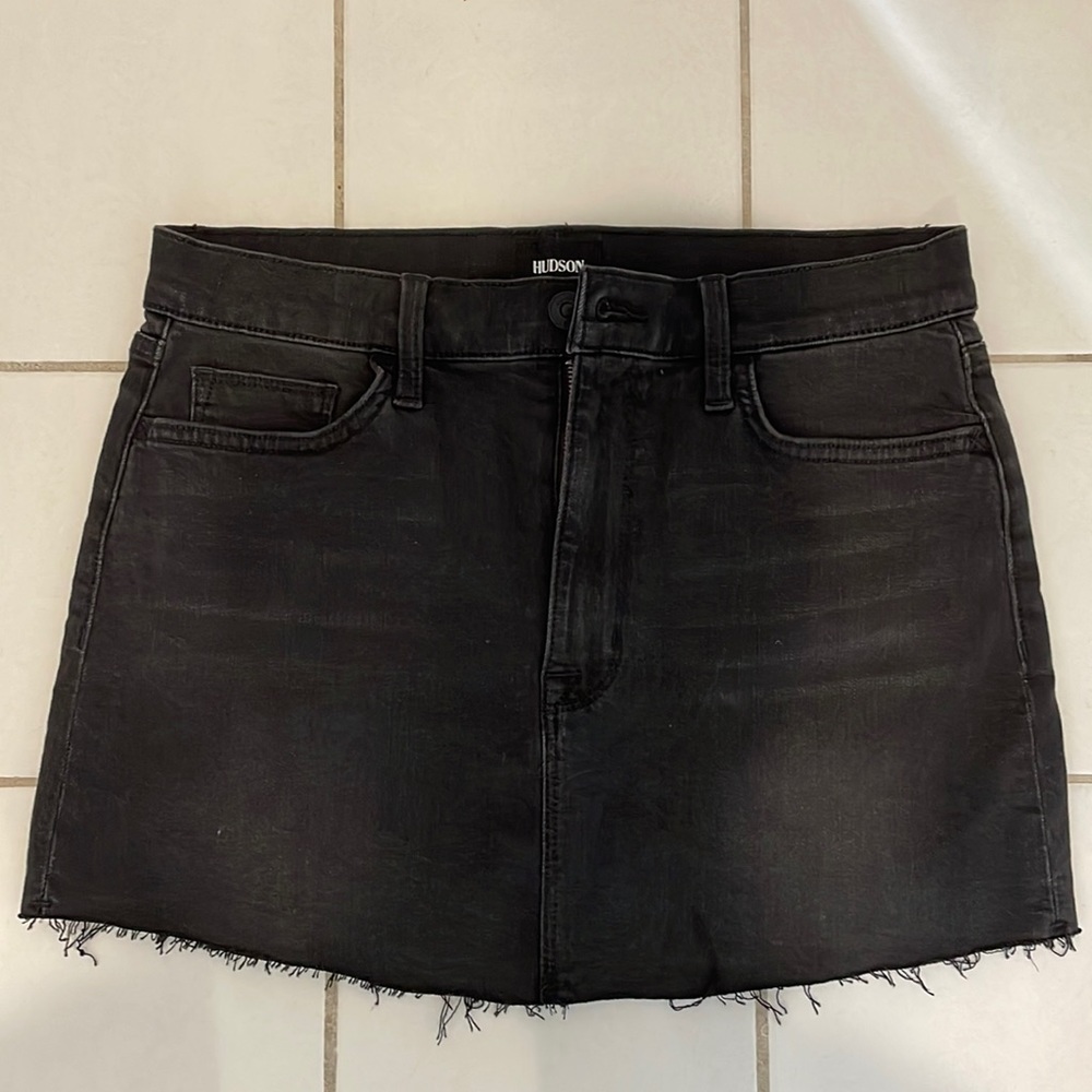Black, jean, Hudson short skirt (brand new, never worn)